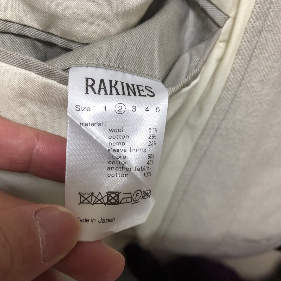 未使用品 RAKINES SWCH / TEARS COAT サイズ2