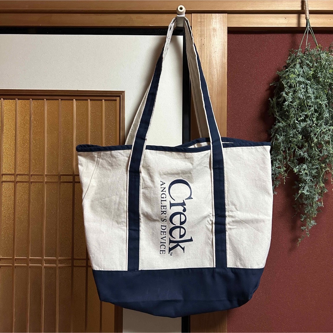 【新品未使用】creek angler's device canvas bag