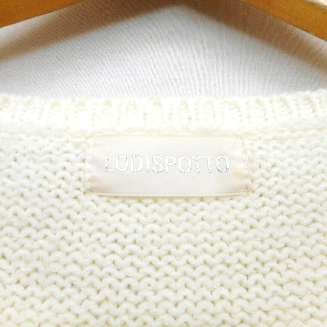 LODISPOTTO(ロディスポット)のロディスポット LODISPOTTO セーター ニット ショート丈 ラメ混 レディースのトップス(ニット/セーター)の商品写真