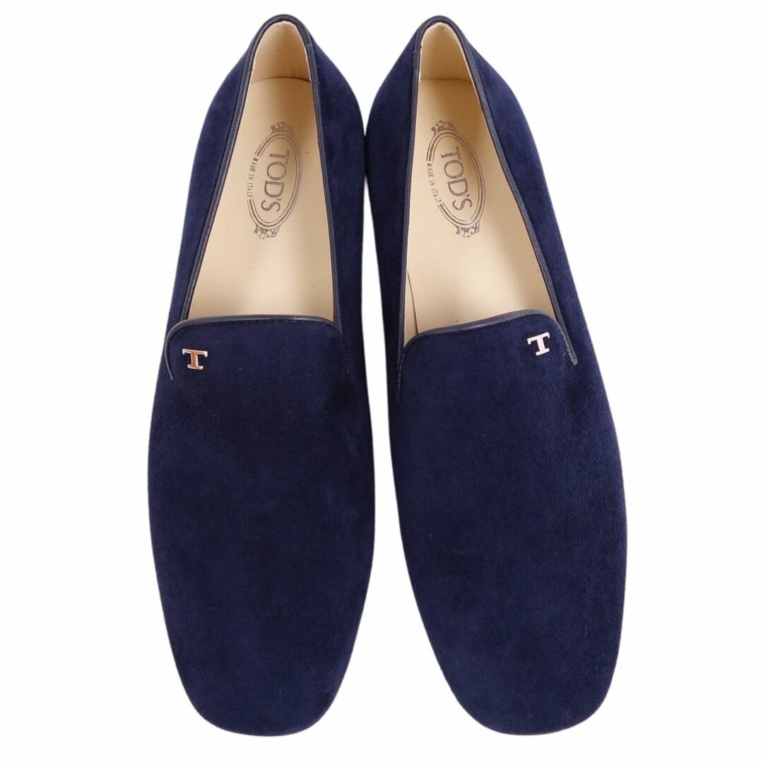 未使用 TOD'S トッズ ローファー ネイビー 革靴