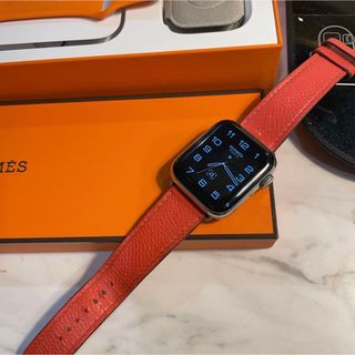 エルメス(Hermes)のみんくす様専用ブラウンベルト(腕時計)