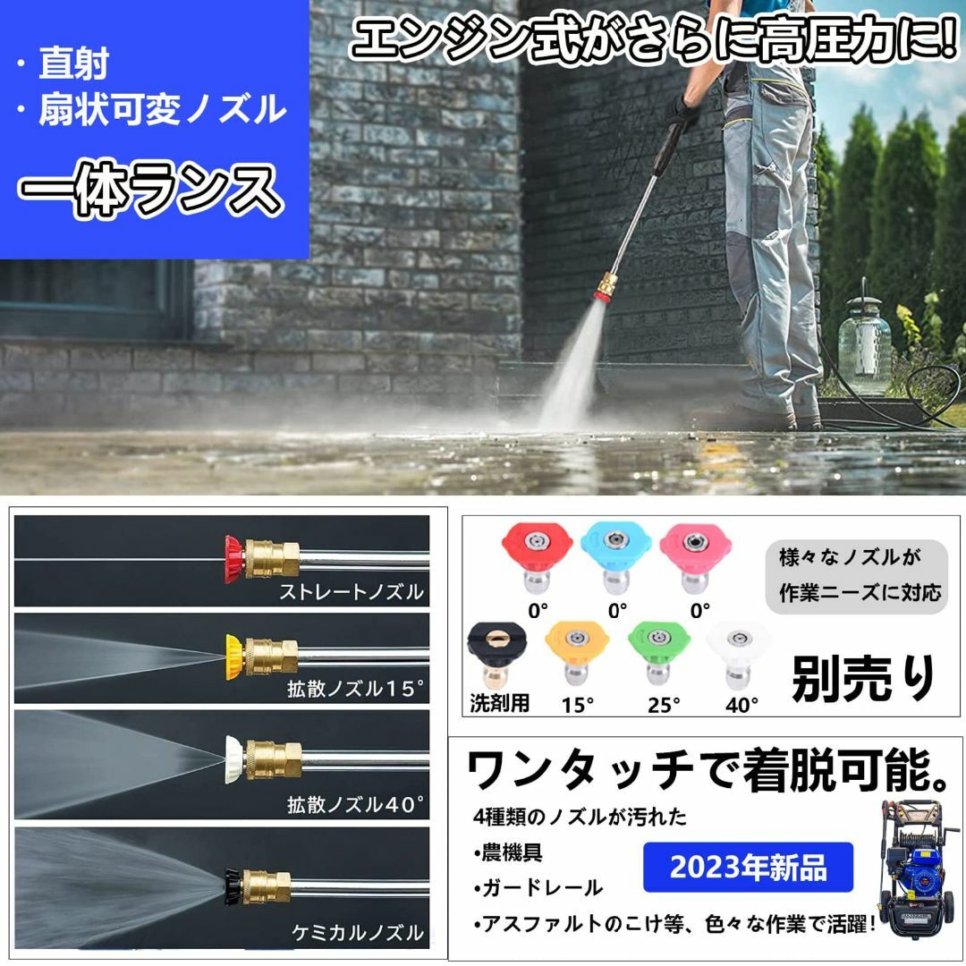 エンジン 高圧洗浄機 エンジン式高圧洗浄機 20MPa 7馬力 9.0/min