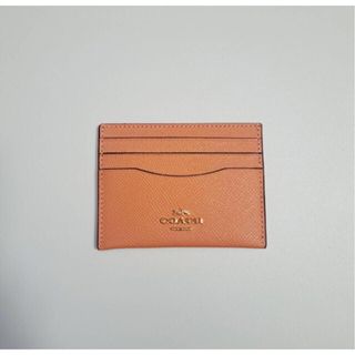 【鑑定済】coach コーチ カードケース ピンク 未使用 CO-311