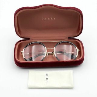 グッチ(Gucci)の【超美品】グッチ　GUCCI　レディース　サングラス　眼鏡　メガネ(サングラス/メガネ)