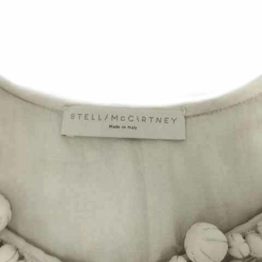 STELLA McCARTNEY カットソー 装飾 イタリア製 グレージュ 36