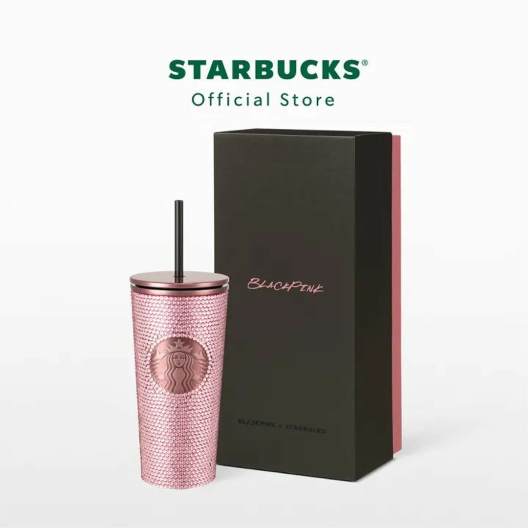 スターバックス ブラックピンク ステンレス タンブラー BLACKPINK