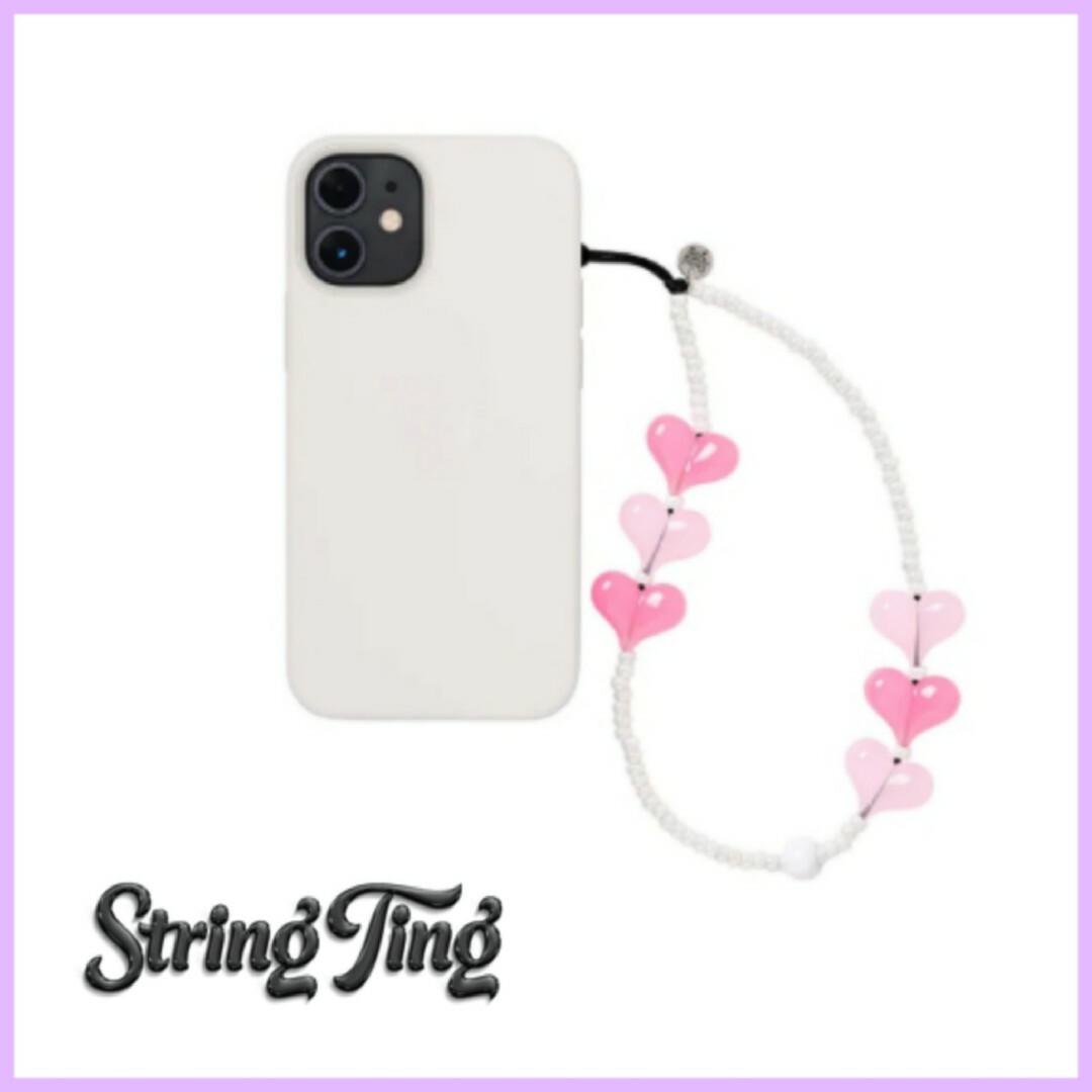 ストリングティング　ストラップ　stringting スマホ/家電/カメラのスマホアクセサリー(ストラップ/イヤホンジャック)の商品写真