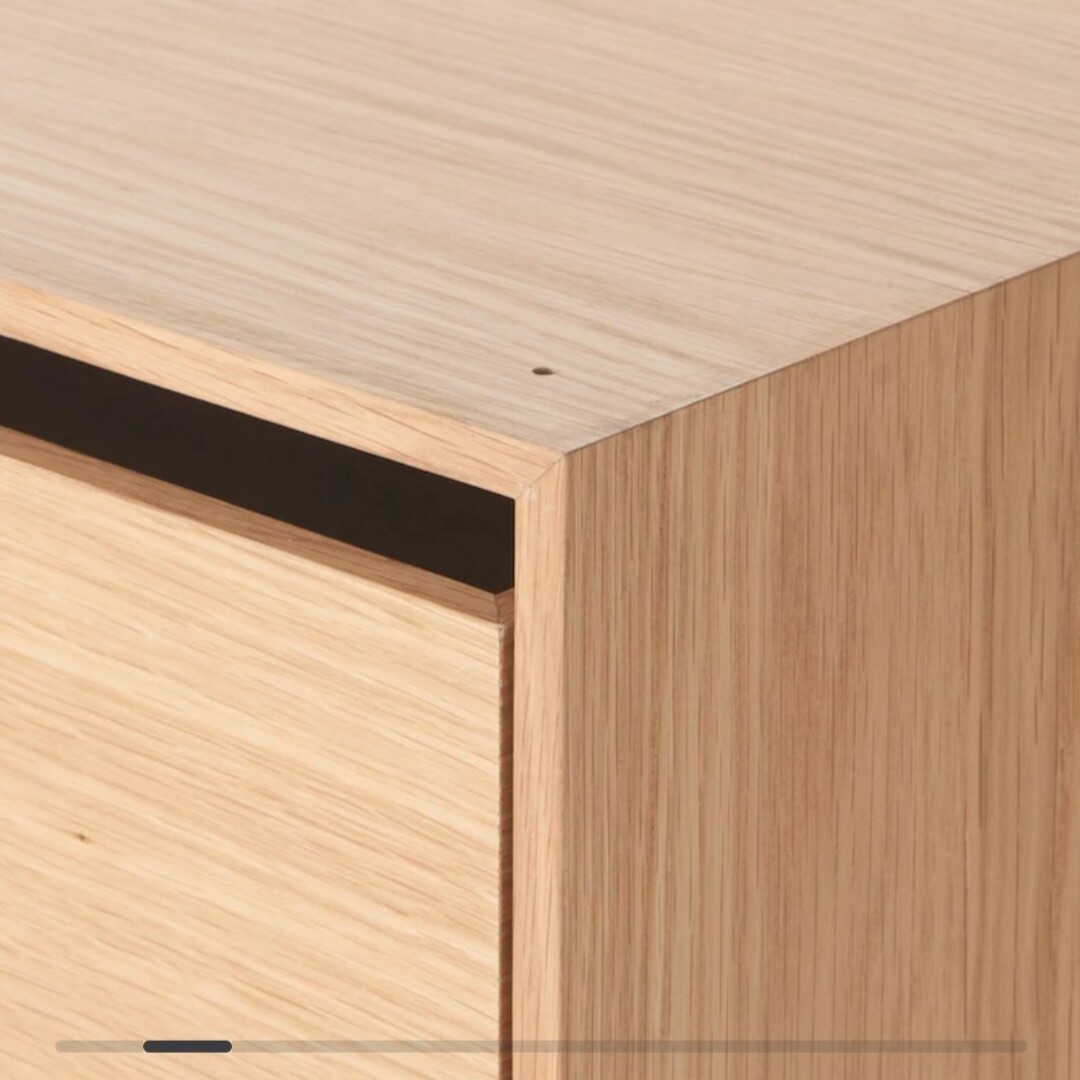 MUJI (無印良品) - 【新品未使用・匿名配送】木製収納ケース 引出式 2