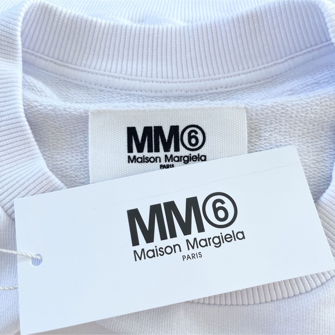 海外正規品 MM6 MM6 Maison Margielaマルジェラ ロゴ入りスウェット XS ...