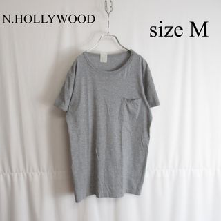 エヌハリウッド(N.HOOLYWOOD)のN.HOLLYWOOD コットン ショートスリーブ Tシャツ カットソー 38(Tシャツ/カットソー(半袖/袖なし))