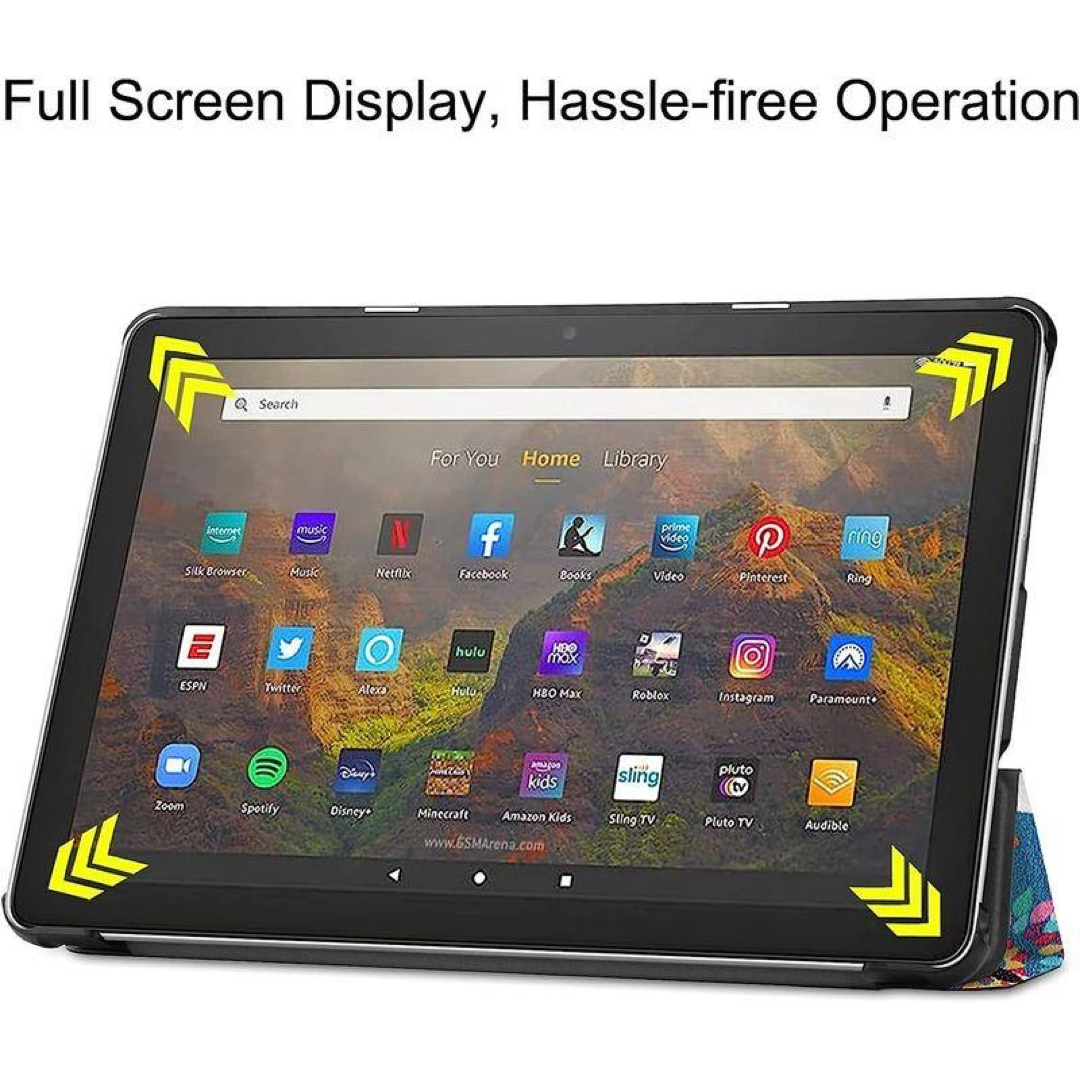 Amazon fire HD 10 最新版 第11世代 32GB カバー付 9