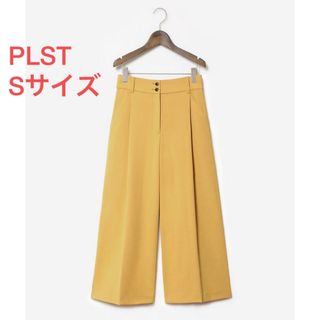 プラステ(PLST)の未使用＊ブランド定番 PLST＊上品&美脚＊リネンブレンドワイドパンツ#02(カジュアルパンツ)