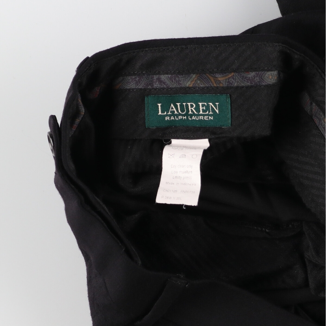 Ralph Lauren(ラルフローレン)の古着 ラルフローレン Ralph Lauren RALPH LAUREN ウールパンツ スラックス メンズw36 /eaa360188 メンズのパンツ(スラックス)の商品写真