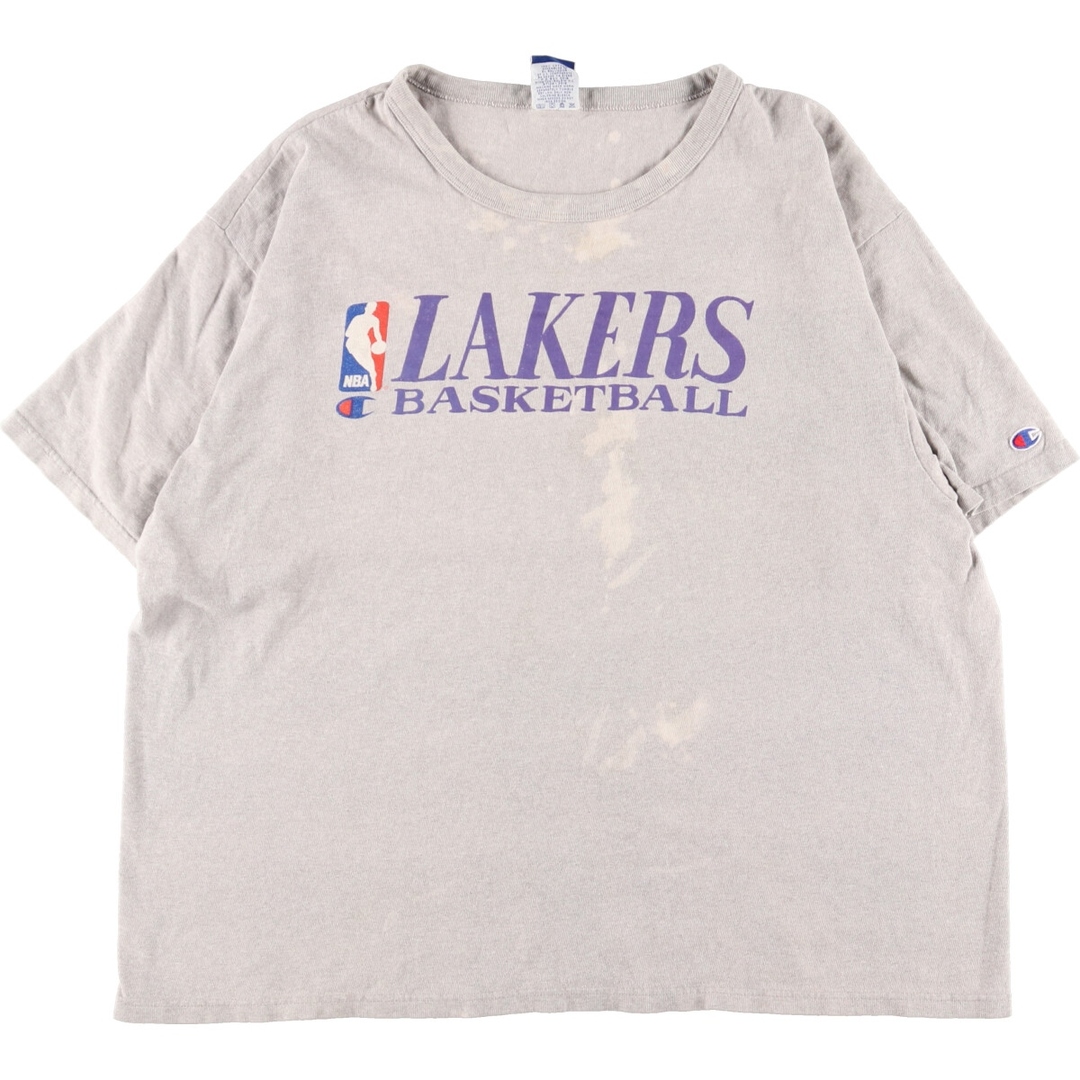 90年代 チャンピオン Champion NBA LOS ANGELES LAKERS ロサンゼルス ...