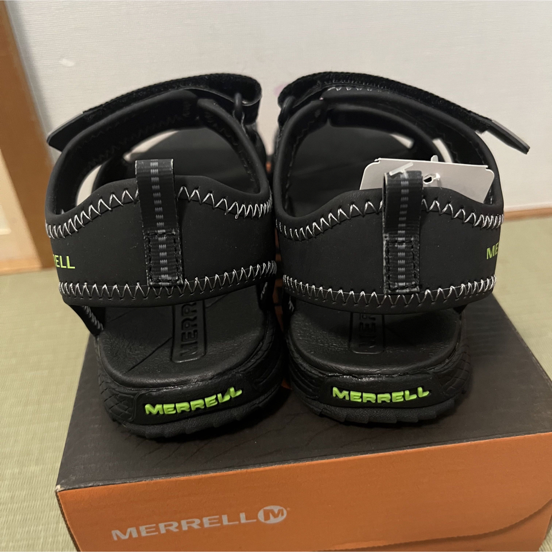 MERRELL(メレル)の新品タグ付 メレル サンダル キッズ 男の子 2M UK1 21cm キッズ/ベビー/マタニティのキッズ靴/シューズ(15cm~)(サンダル)の商品写真