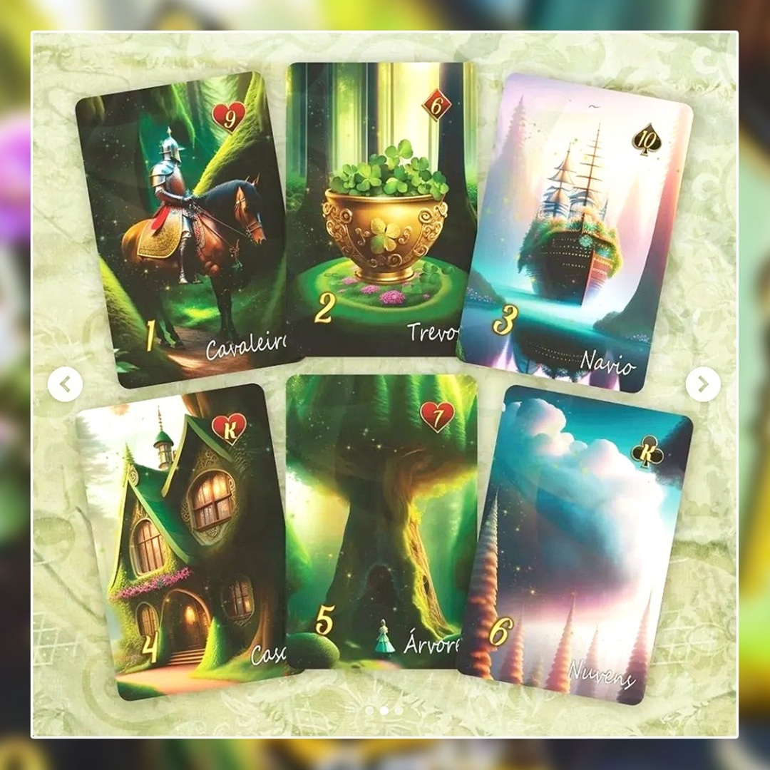 ✨日本未入荷✨魔法の世界を描いたファンタジックなルノルマンカード・オラクルカード 5