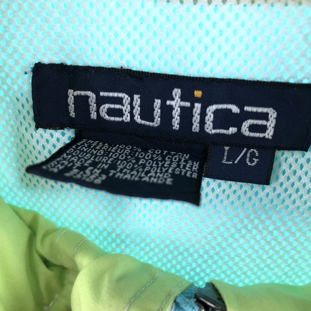 NAUTICA(ノーティカ)の古着 90年代 ノーティカ NAUTICA 袖プリント セーリングジャケット レディースXL /eaa358931 レディースのジャケット/アウター(その他)の商品写真