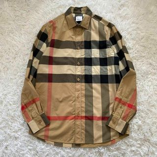 BURBERRY - 【美品】バーバリー パッチワーク シャツ ノバチェック