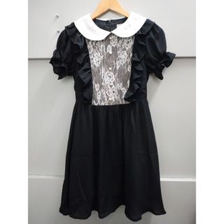新品 未使用 訳あり♥アンクルージュ 半袖 パフスリ ツイード ワンピ Ank Rouge - 【美品】アンクルージュ バイカラー 半袖 パフスリ