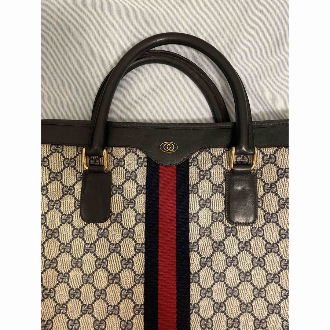 Gucci - OLD GUCCI オールド グッチ トートバッグ シェリーライン gg