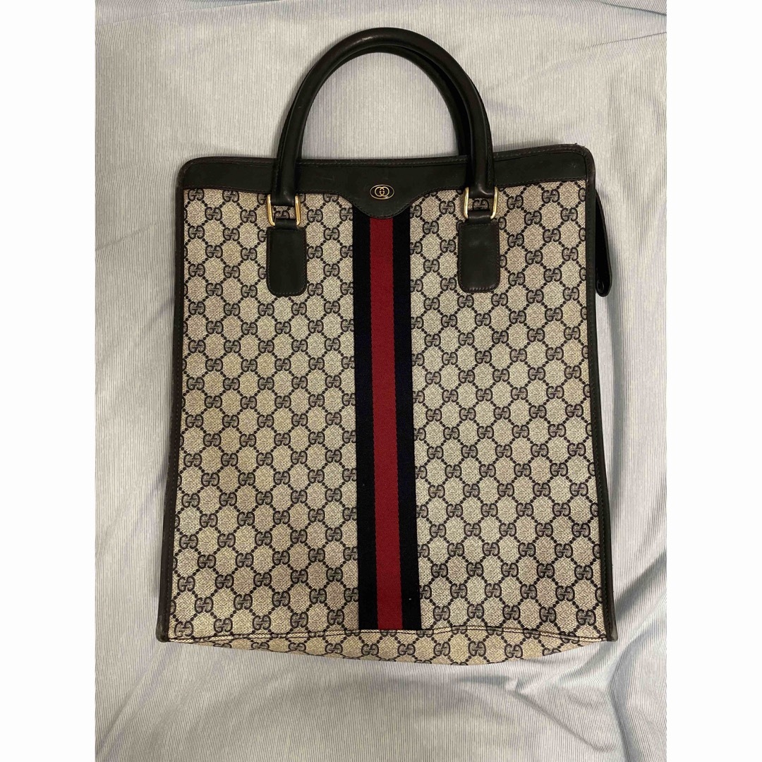 Gucci - OLD GUCCI オールド グッチ トートバッグ シェリーライン gg