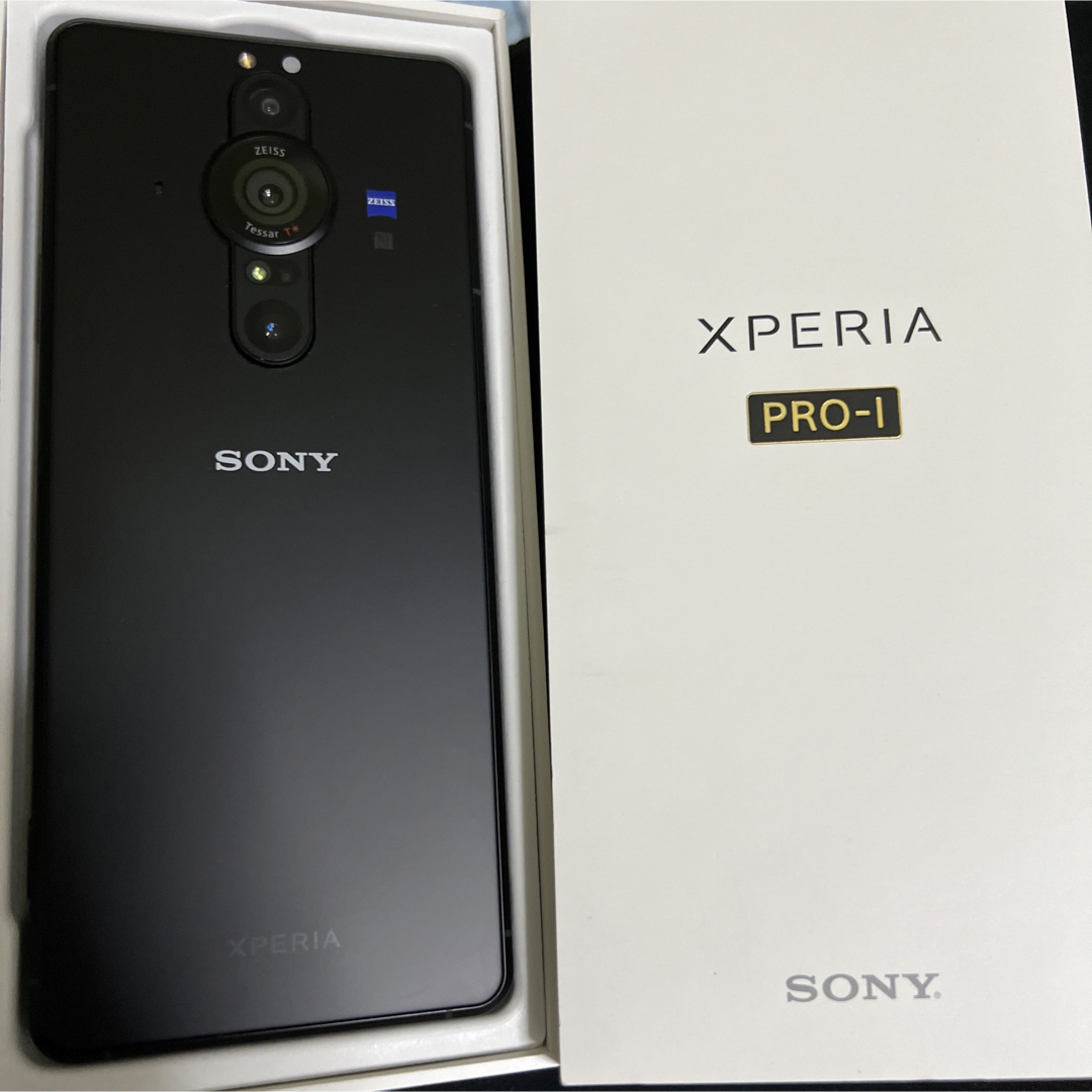 保証有　SONY Xperia Pro-I 512GB フロストブラック　おまけ