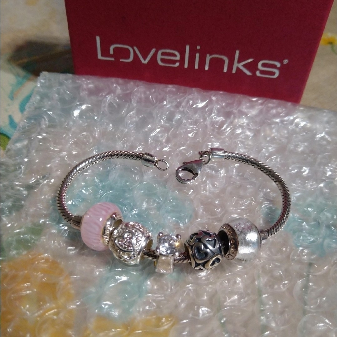 未使用品☆Lovelinks ラブリンクス☆ブレスレット&チャーム 6点