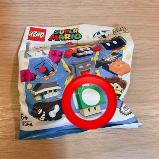 レゴ(Lego)のレゴマリオ　キャラクターパック3 1UPきのこ(キャラクターグッズ)