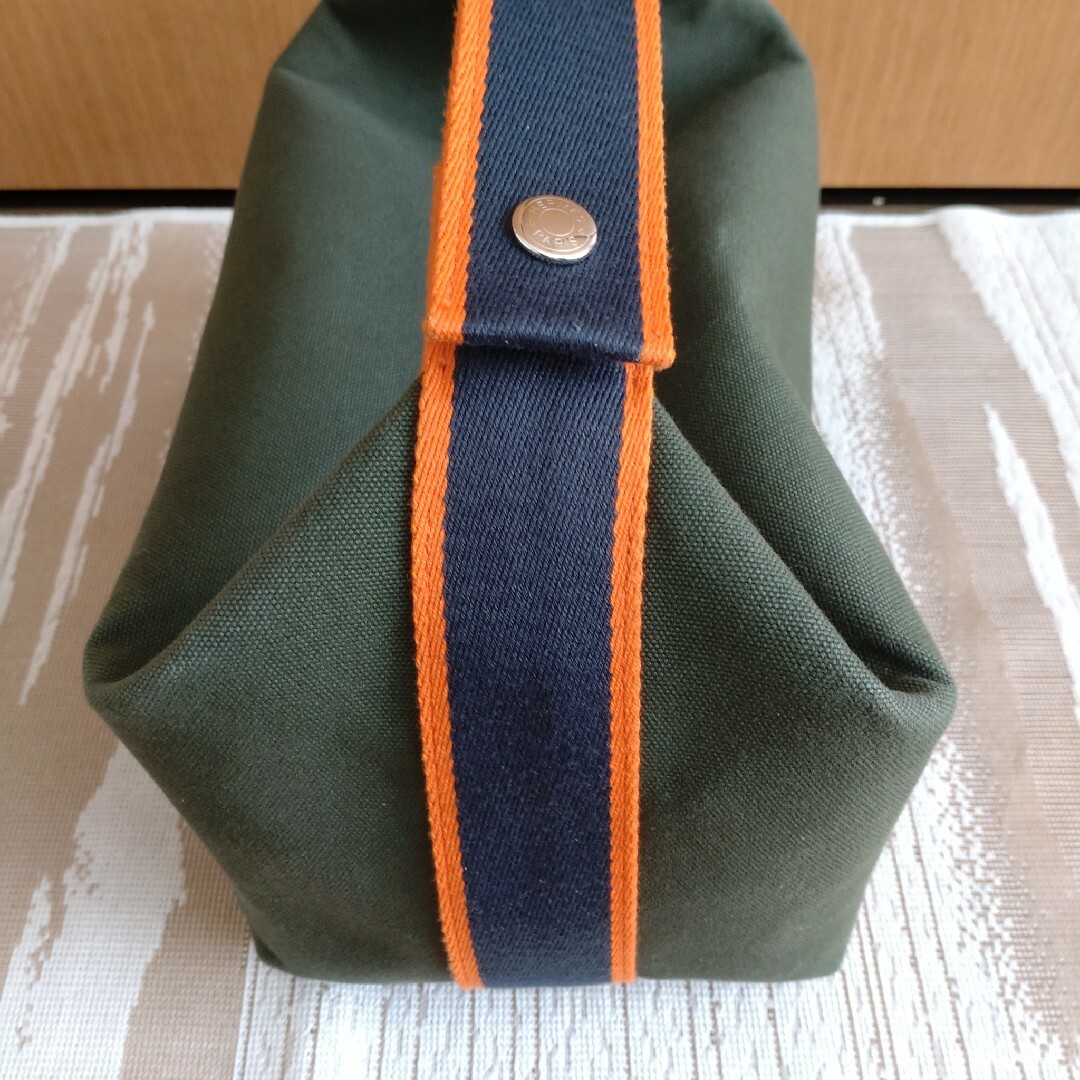 HERMES エルメス ブリッドアブラック GMサイズ 色:ヴェールフォレ深緑-