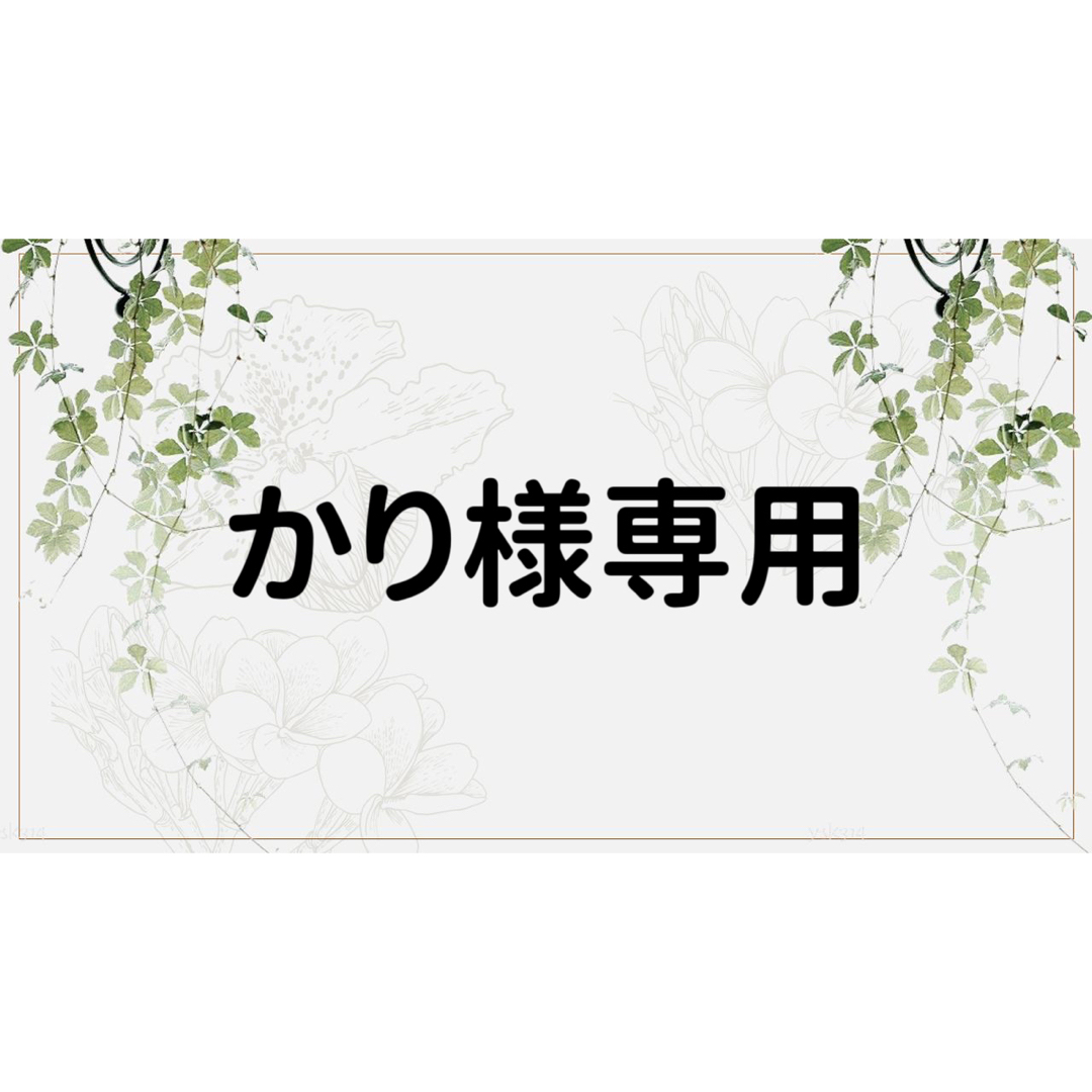 かり様専用ページの通販 by コラージュ屋/新品出品中|ラクマ