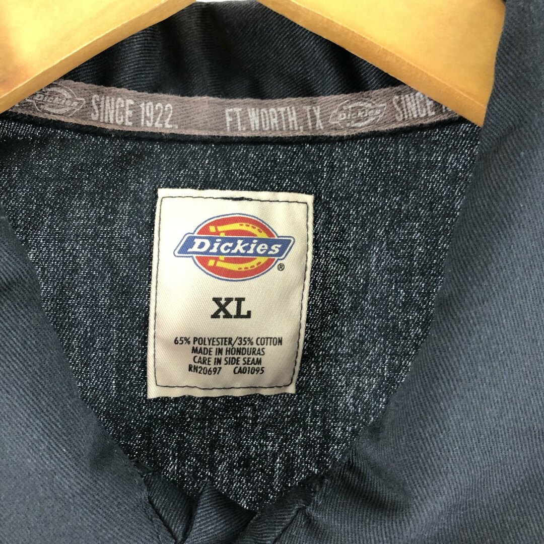 Dickies(ディッキーズ)の古着 ディッキーズ Dickies 半袖 ワークシャツ メンズXL /eaa360166 メンズのトップス(シャツ)の商品写真