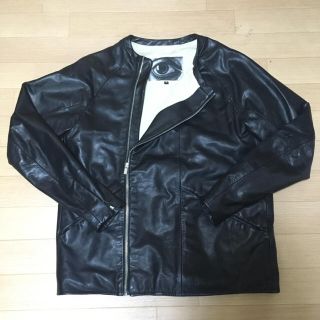 コムデギャルソン(COMME des GARCONS)のCYDER HOUSE サイダーハウス レザージャケット M カウレザー(ライダースジャケット)