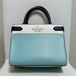 ケイトスペードニューヨーク(kate spade new york)のケイトスペード　ステイシー カラーブロック ミディアム サッチェル(ハンドバッグ)