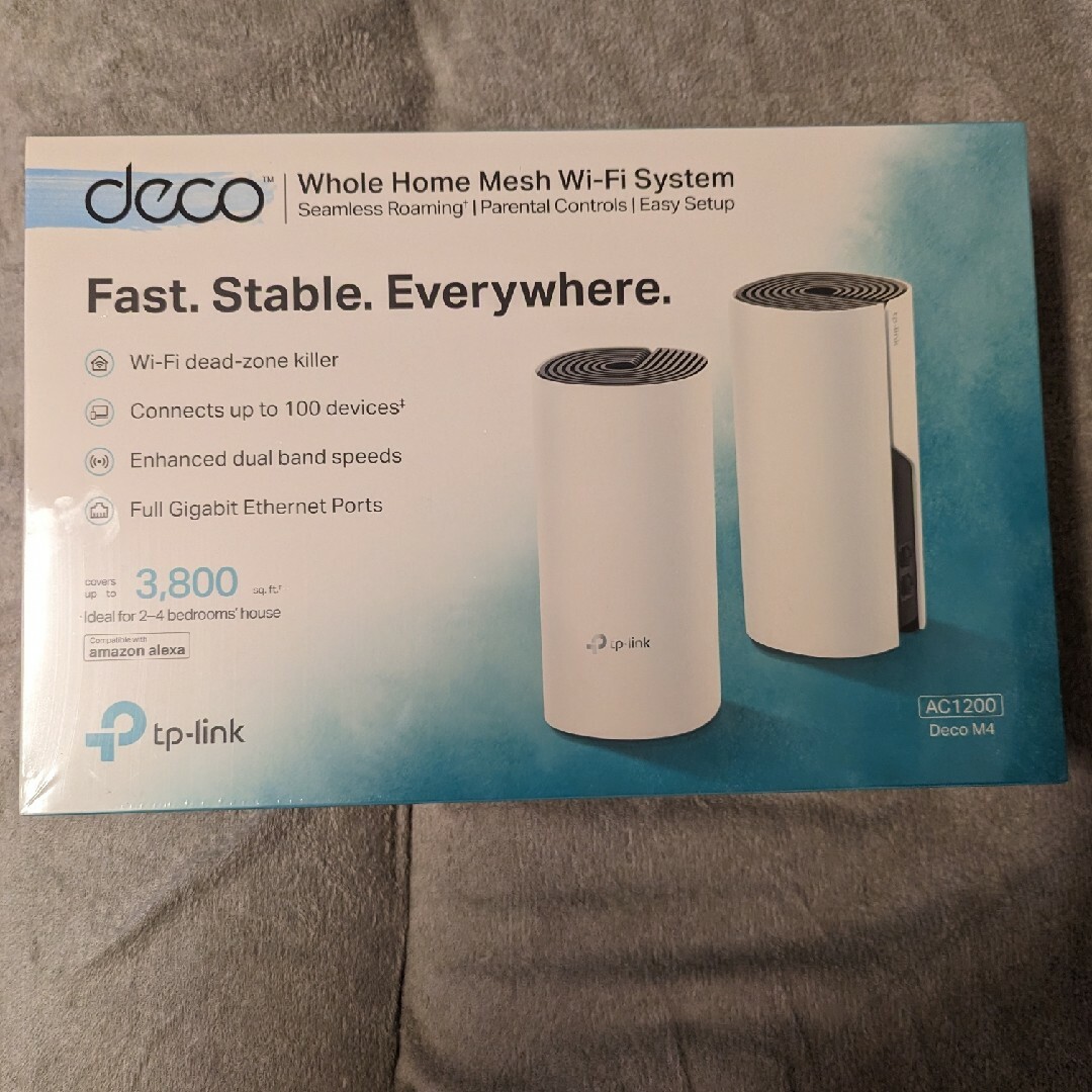 TP-Link - 【新品・未開封】 Deco M4 2ユニット メッシュWi-Fi TP-Link ...