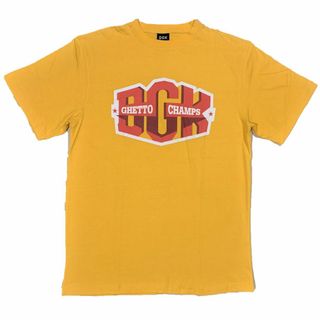 ディージーケー(DGK)のDGK GHETTO CHAMPS 半袖 Tシャツ イエロー XL(Tシャツ/カットソー(半袖/袖なし))