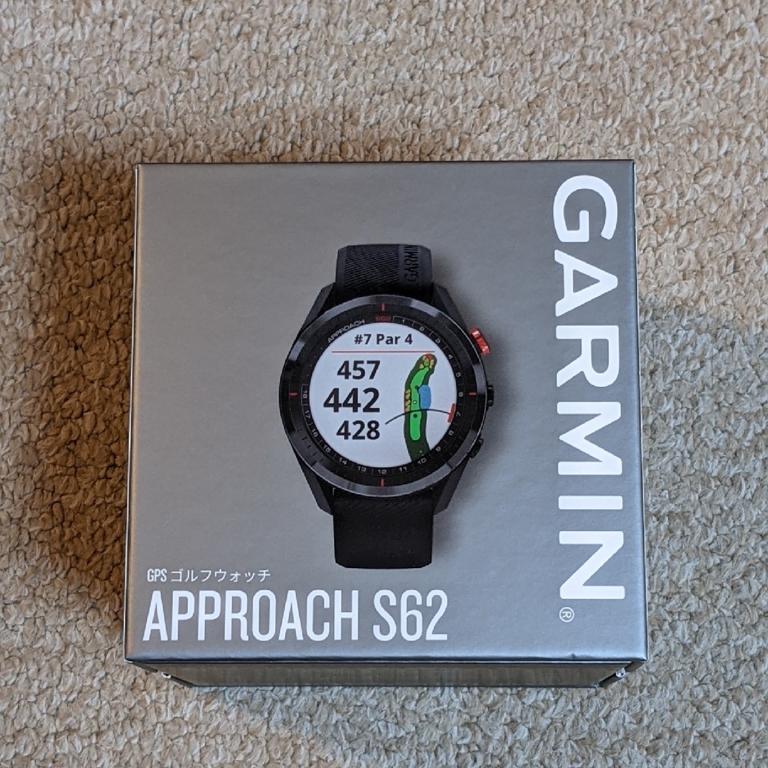 新品】GARMIN Approach ガーミン アプローチ S62 ブラック-www.ecosea.do