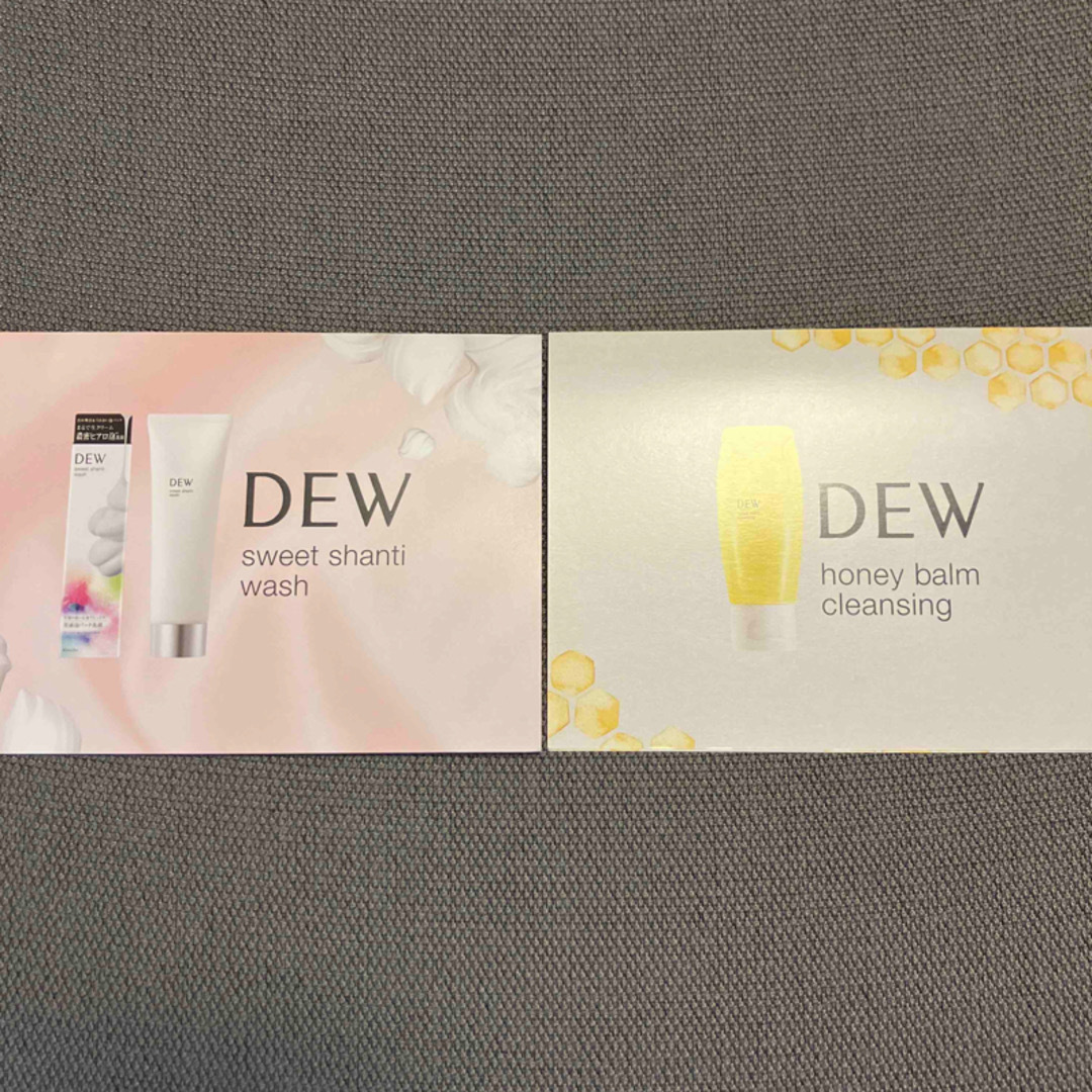 DEW(デュウ)のDEW ハニーバームクレンジング& スイートシャンティウォッシュ コスメ/美容のスキンケア/基礎化粧品(クレンジング/メイク落とし)の商品写真