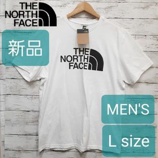 ザノースフェイス(THE NORTH FACE)の✨新品✨ THE NORTH FACE(ザノースフェイス) ホワイトTシャツ L(Tシャツ/カットソー(半袖/袖なし))