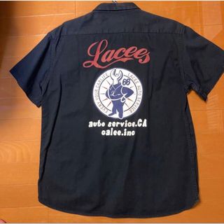 キャリー(CALEE)の希少★廃盤　CALEE AUTO SERVICE shirt ワーク(シャツ)