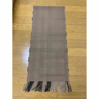 BURBERRY - BURBERRY バーバリー カシミア50%ウール50% マフラー