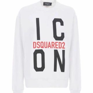 全品送料無料】 DSQUARED2背面ロゴデザインスエットL スウェット