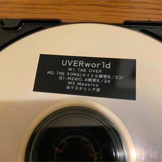 大幅値下！【激レア＆超美品】UVERworld「THE OVER」デモCD