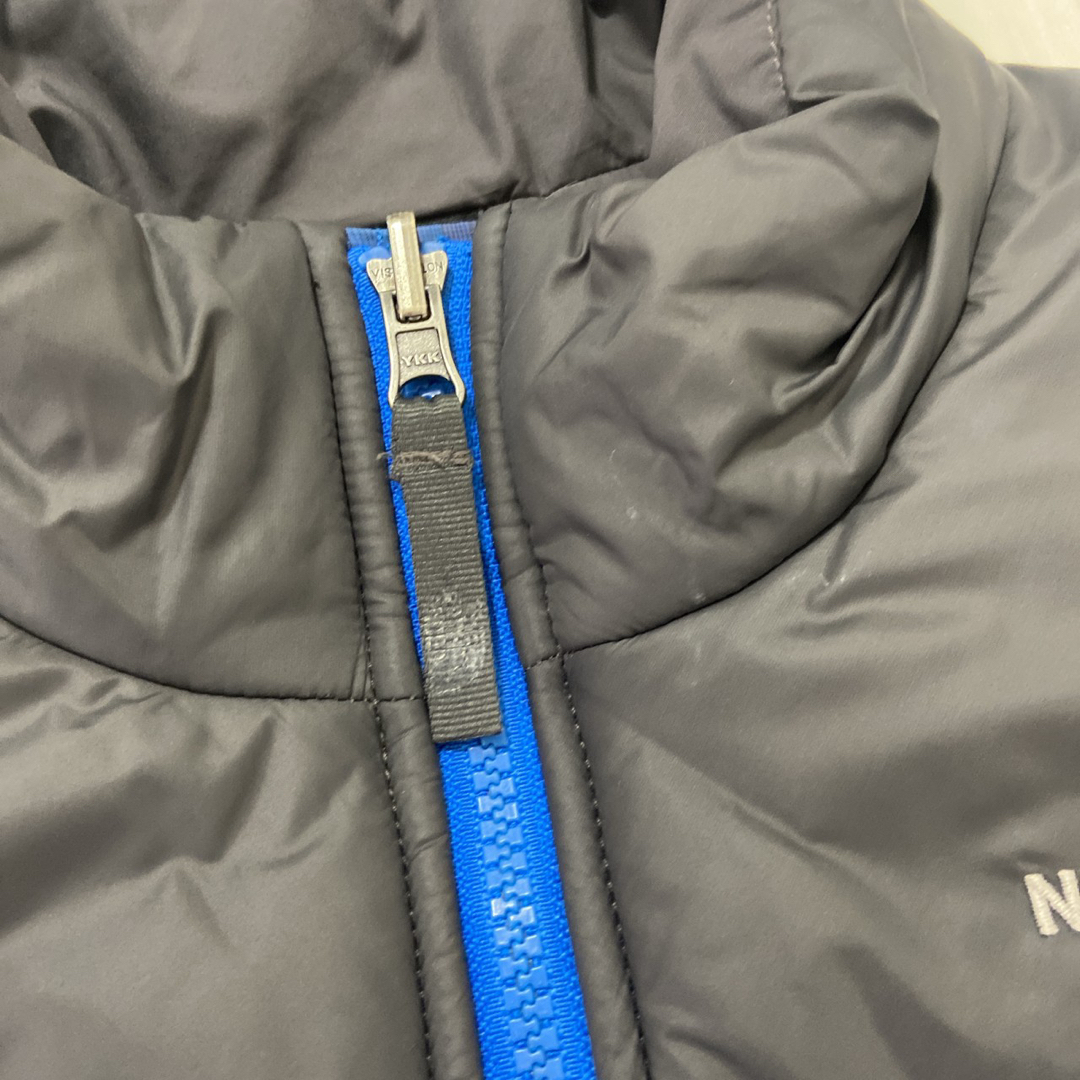 THE NORTH FACE(ザノースフェイス)の【訳あり☆US規格】ノースフェイス　キッズ中綿ベスト　ボーイズM　140cm相当 キッズ/ベビー/マタニティのキッズ服男の子用(90cm~)(ジャケット/上着)の商品写真