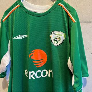 アンブロ(UMBRO)の90'sアンブロ アイルランド代表ユニフォームデサント製ユニフォームゲームシャツ(ウェア)