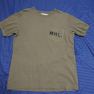 エムエイチエル(MHL.)のMHL マーガレットハウエル ポケット Tシャツ(Tシャツ/カットソー(半袖/袖なし))