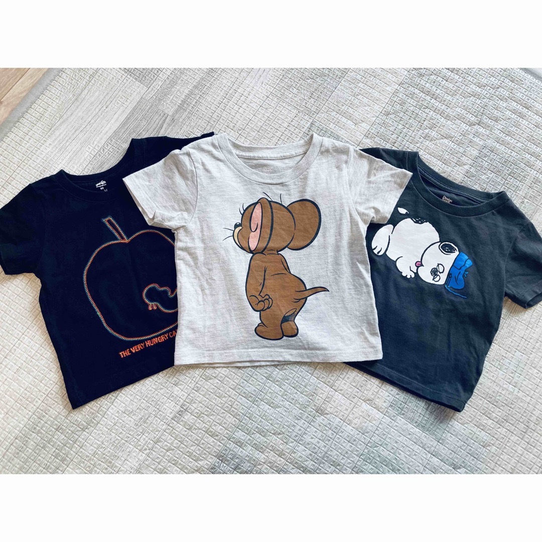 Graniph(グラニフ)のグラニフ　キッズ  Tシャツ  3枚セット キッズ/ベビー/マタニティのキッズ服男の子用(90cm~)(Tシャツ/カットソー)の商品写真