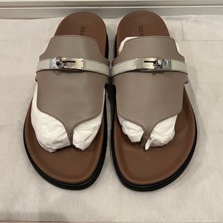 HERMES ケリー サンダル〜ジュリア37.5