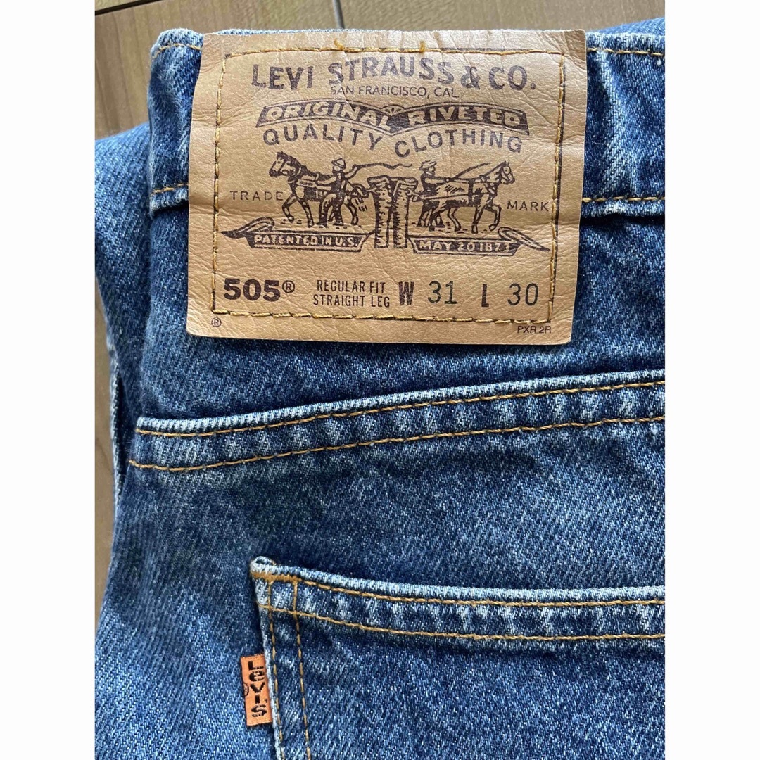 Levi's(リーバイス)の8月末削除　Levi’s（リーバイス）505 グアテマラ製　90s【W31】 メンズのパンツ(デニム/ジーンズ)の商品写真