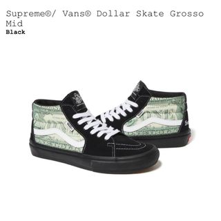 Supreme - Supreme Vans Dollar Skate Grosso Mid 28の通販 by sup ...