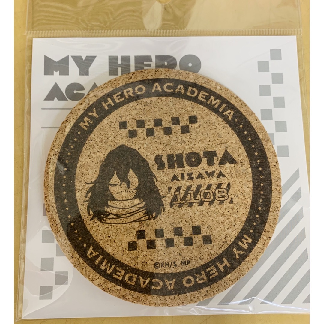 僕のヒーローアカデミア　ヒロアカ　コルクコースター　相澤消太 | フリマアプリ ラクマ